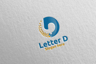 Digital Letter D Logo Design 16: A Modern Approach to Brand Identity
