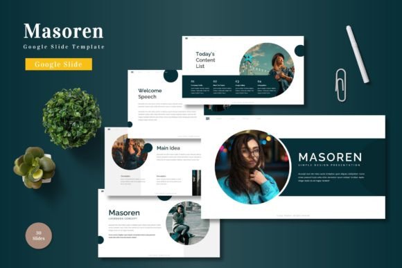 Exploring the Masoren - Google Slide Template for Professional Presentations