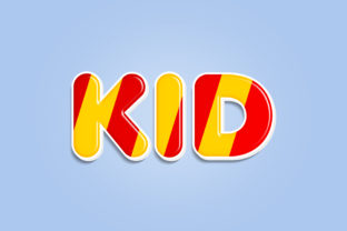Kid - 3D Text Style Effect: A Powerful Tool for Designers