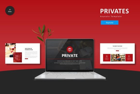 Privates - Keynote Template: A Strategic Tool for Professional Presentation Success