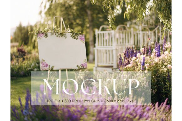 Welcome Sign, Wedding Sign Mockup_14