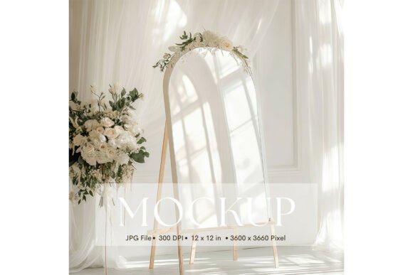 Welcome Sign, Wedding Sign Mockup_141: A Versatile Tool for Creative Presentation
