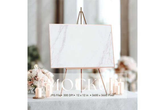Welcome Sign, Wedding Sign Mockup_191