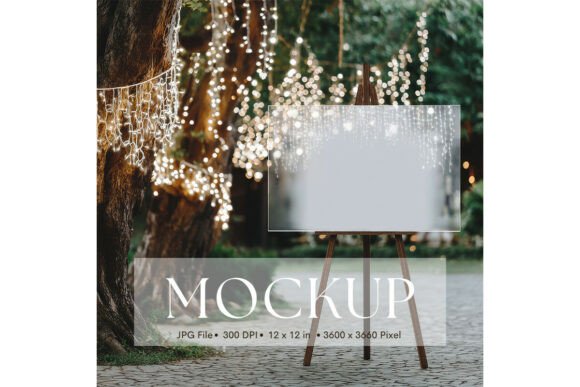 Welcome Sign, Wedding Sign Mockup_199: A Versatile Tool for Artists and Designers