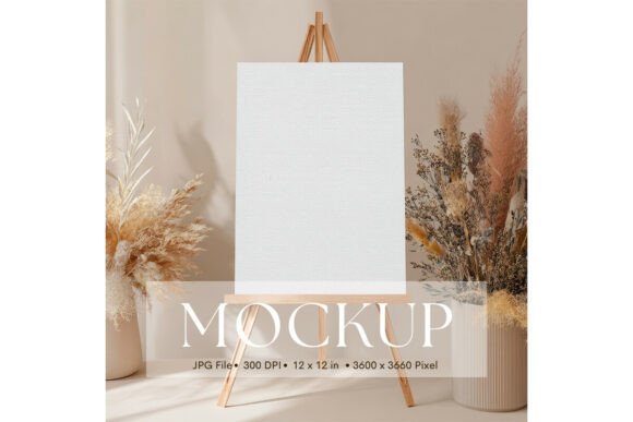 Welcome Sign, Wedding Sign Mockup_215