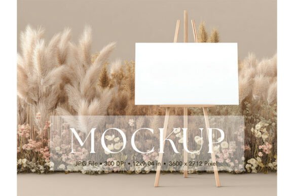Welcome Sign, Wedding Sign Mockup_23: A Versatile Tool for Creative Professionals