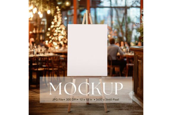 Welcome Sign, Wedding Sign Mockup_231: A Versatile Tool for Creative Presentation