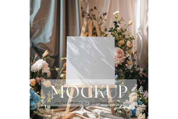 Welcome Sign, Wedding Sign Mockup_234: A Minimalist Tool for Artistic Presentation