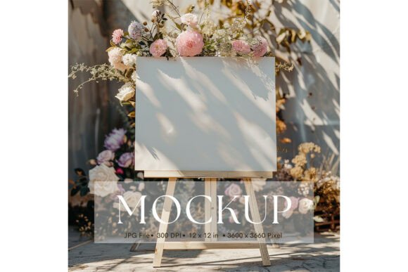 Welcome Sign, Wedding Sign Mockup_236