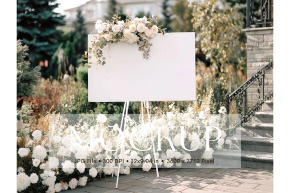 Welcome Sign, Wedding Sign Mockup_38